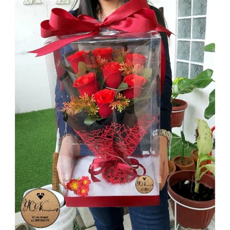 Jual Buket Mika Buket Bunga Mika Buket Bunga Artificial Gift Buket