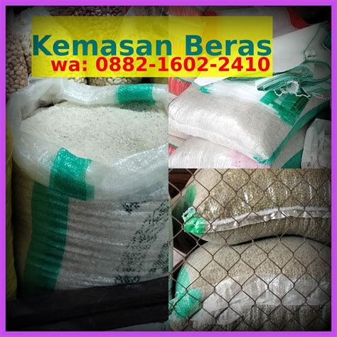 Harga Plastik Beras 5kg Sablon Ô88ᒿ I6Ôᒿ ᒿㄐIÔ wa Harga Kemasan