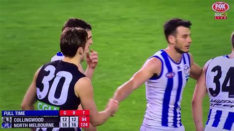 Last 41 Seconds Collingwood Vs North Melbourne Round 18 2016 Youtube