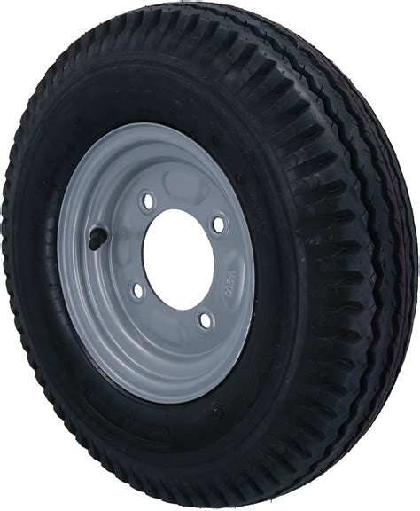 AB Tools Trailer Wheel Tyre For Erde Daxara 400x8 115mm PCD TRSP03