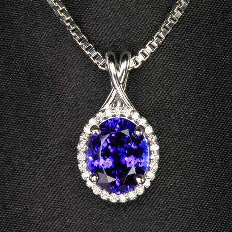 Tanzanite Jewelry - Vivid AAA Rings, Pendants, Earrings & Stones