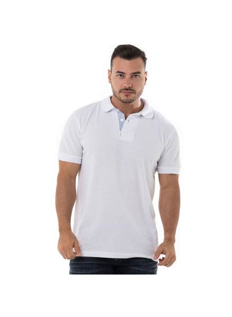 Camiseta Tipo Polo Hombre Hamer Fondo Entero Blanc Carulla