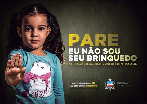 Campanha Alerta Contra Abuso E Exploração Sexual De Crianças E