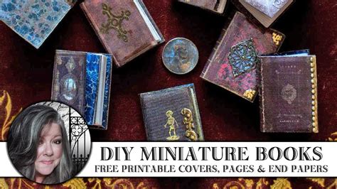 Free Printable Miniature Book Covers - Free Printable