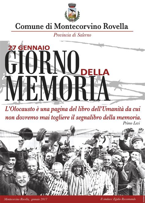 27 GENNAIO Giorno Della Memoria Montecorvino It