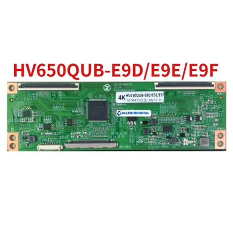 New Original Hv650qub E9d E9e E9f 4k Logic Tcon Tv Board In Stock