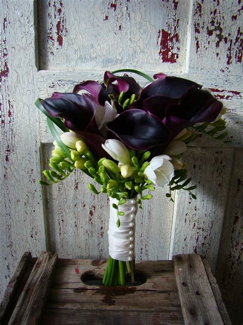 Best Designed Bouquet Black Calla Calla Lily Colors Black Calla