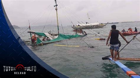 Pagtaob Ng Bangka Sa Iloilo Youtube