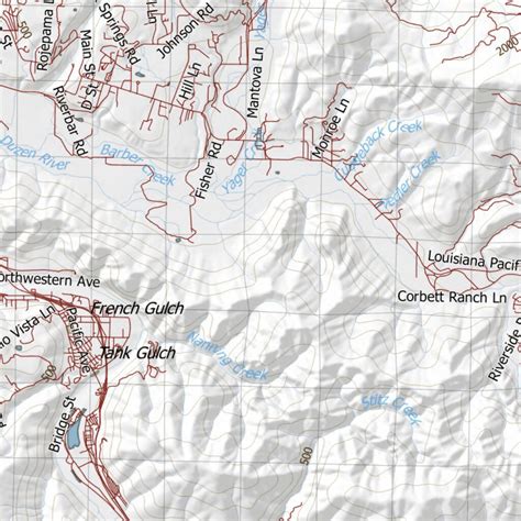 California Elk Hunting Zone Northwestern(S) Map map by HuntData LLC ...