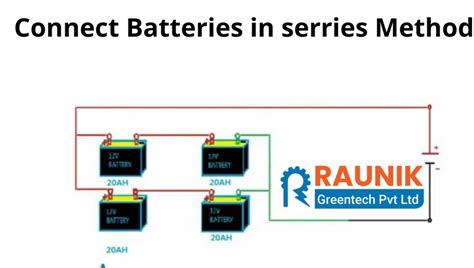 How To Connect Lithium Batteries In Series Raunik Greentech Pvt Ltd