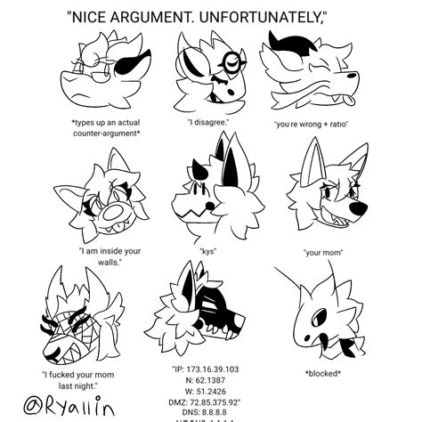 Nice Argument Meme Doodle By Ryallin On Newgrounds