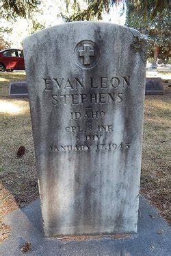 Evan Leon Stephens 1897 1943 Mémorial Find a Grave