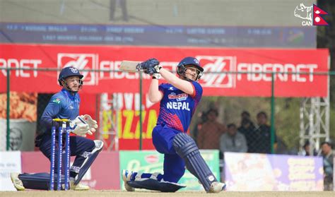 Nepal Sets A Target Of 181 Runs For Namibia Khabarhub