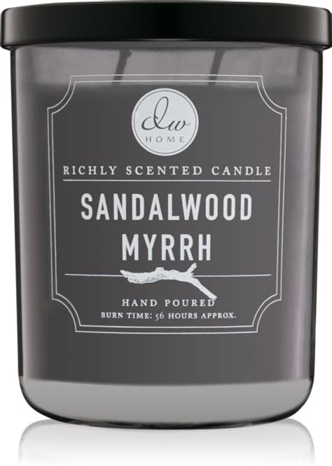 Dw Home Sandalwood Myrrh Scented Candle I Notino Co Uk