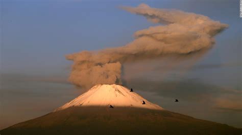 Mexico s Popocatépetl volcano erupted 14 times in one night CNN