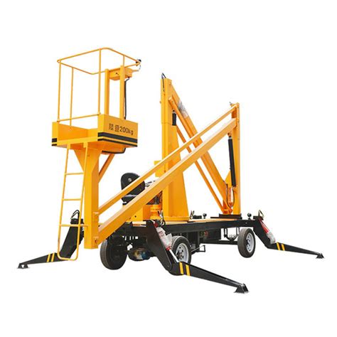 Kinglift 10m Hot Sale Hydraulic Self Drive Boom Lift Operation