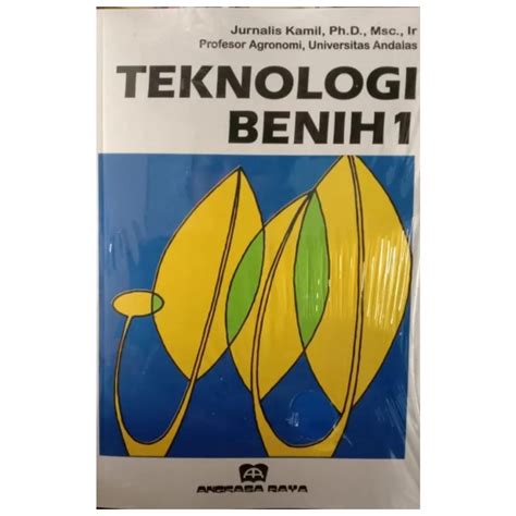 Jual Teknologi Benih 1 Jurnalis Kamil NR Shopee Indonesia