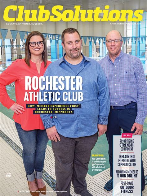 June 2021: Rochester Athletic Club – Member Experience First | Athletic ...