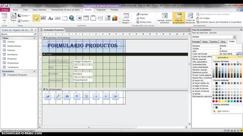 Crear Formularios Manual Y Con Asistente En Access Youtube