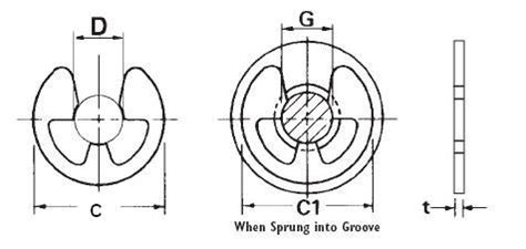 5133 Series Retaining Rings | American Ring