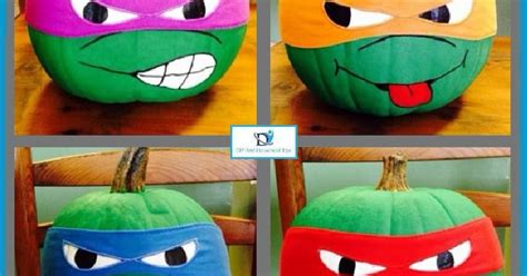 DIY And Household Tips: TMNT Pumpkins