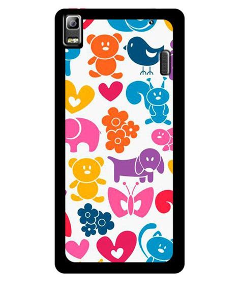 Zapcase Printed Back Cover For Lenovo K Note Multicolor Printed