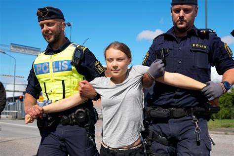 Greta Thunberg Is Appearing In A Swedish Court On A Charge Of