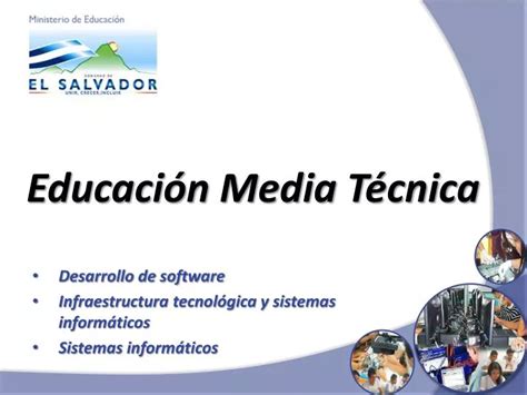 PPT Educación Media Técnica PowerPoint Presentation free download