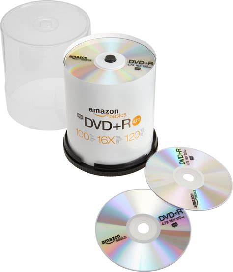 Amazon Amazon Basics Gb X Dvd R Blank Dvd Discs Pack