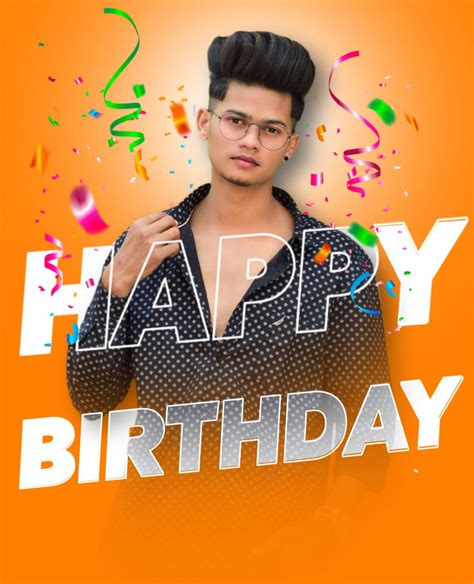 Happy Birthday Photo Editing Tutorial By Pabitra Editography