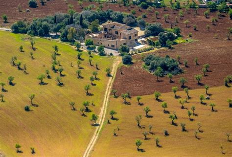 Luftbild Palma Ferienhaus Anlage Finca Im Ortsteil Son Sardina In