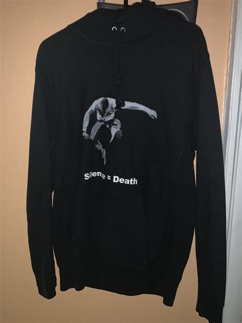 Noah Silence Equals Death Hoodie Grailed