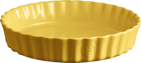 Emile Henry Plat Tarte C Ramique Jaune Provence X X Cm