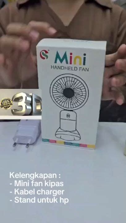 Kipas Angin Genggam Mini Karakter Portable Lazada Indonesia