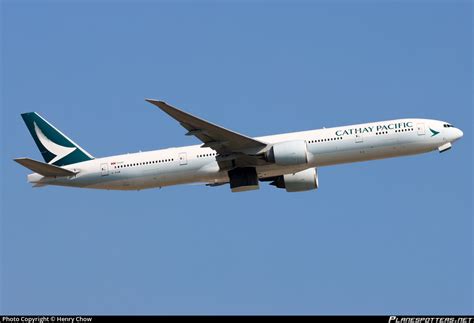 B Kqw Cathay Pacific Boeing Er Photo By Henry Chow Id