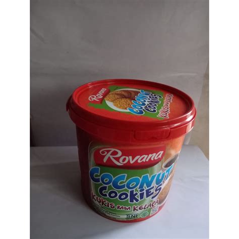 Jual Rovana Kukis Rasa Kelapa Coconut Cookies Gr Shopee Indonesia