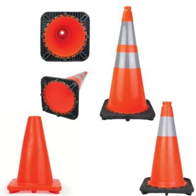 Cordova PVC Orange Safety Traffic Cones | Critical Tool