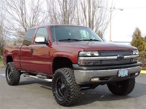 2001 Chevrolet Silverado 1500 Ls 4x4 4 Door Extended Cab Lifted Lifted