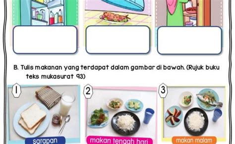 Pendidikan Kesihatan Tahun 1 Unit 10 Makanan Berkhasiat Rainy Weathers