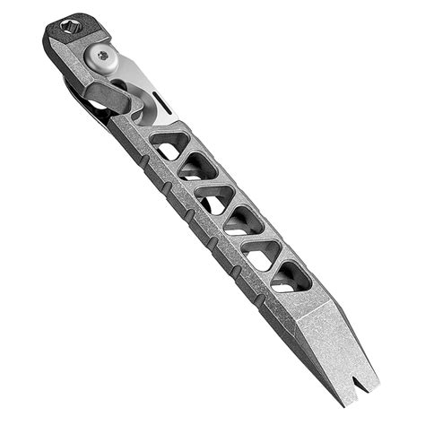 Titanium Pry Bar Keychain Multitool Tool Bottle Opener Keychain Outdoor