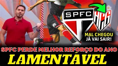 Reviravolta Triste S O Paulo Perde O Maior Refor O Do Ano Confirmado