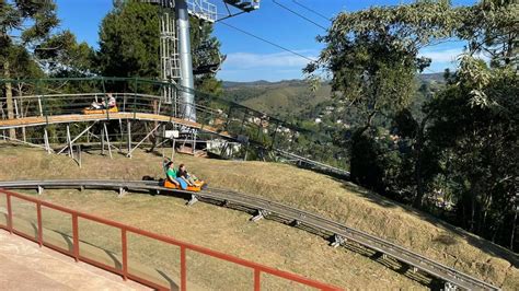 Tren Na Montanha Nova Atra O Do Parque Capivari Em Campos Do Jord O Sp