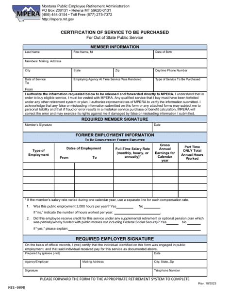 Form Mbs 0098 Fill Out Sign Online And Download Printable Pdf