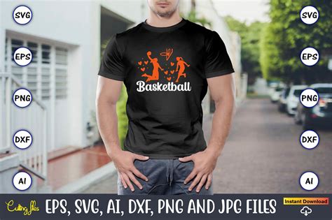 Basketball Svg Vector Cut Files Graphic By Craftartdigital21 · Creative