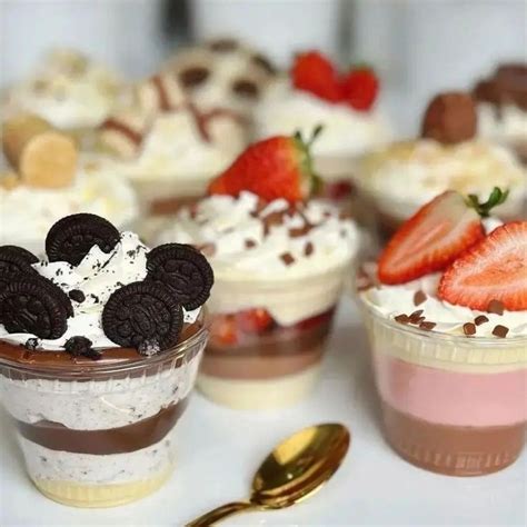 Recetas De Postres En Vaso Linktree Sobremesas Individuais