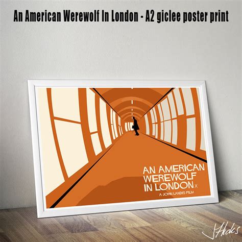 An American Werewolf in London Poster Art Print - Etsy