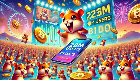 Hamster Kombat Surpasses M Users In Days Anticipated Airdrop