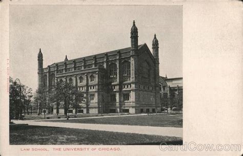 Law School, University of Chicago Illinois Postcard