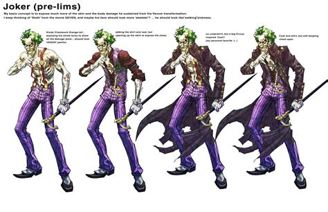 Batman Arkham Origins Concept Art Joker