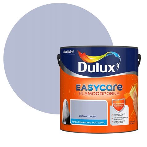 Dulux Easycare Farba Lateksowa Plamoodporna Liliowa Magia L